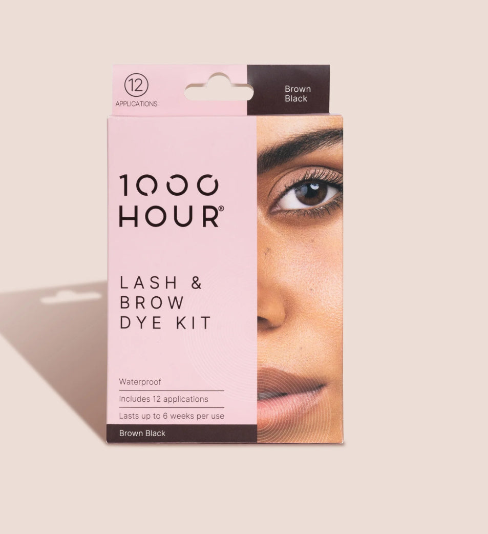 1000 HOUR Lash & Brow Dye Kit BROWN / BLACK