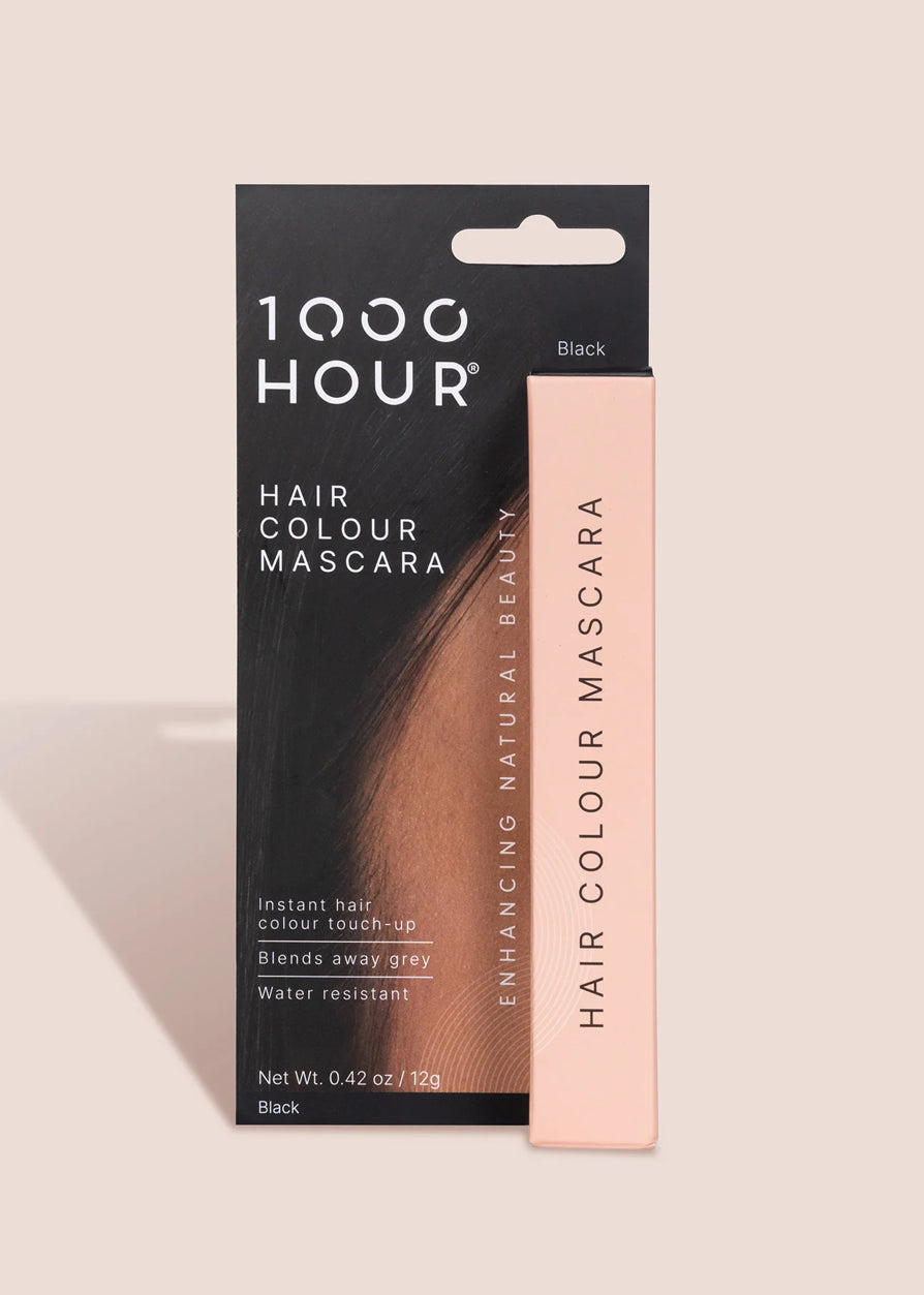 1000 Hour Hair Colour Mascara BLACK 12g