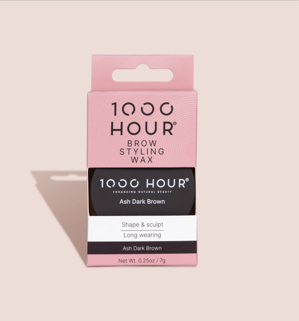 1000 Hour Brow Styling Wax ASH DARK BROWN