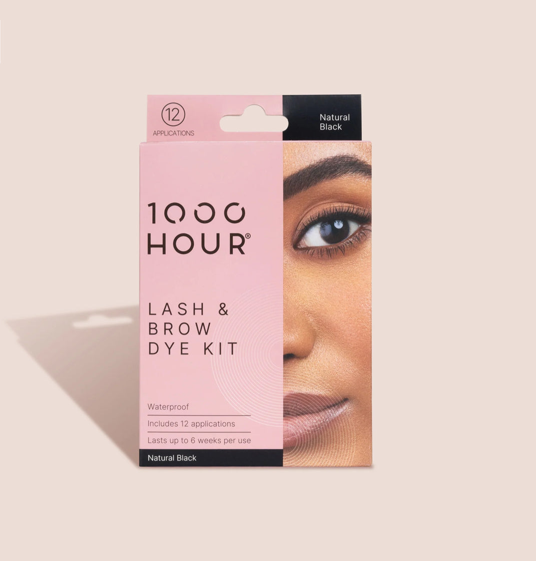 1000 HOUR Lash & Brow Dye Kit NATURAL BLACK