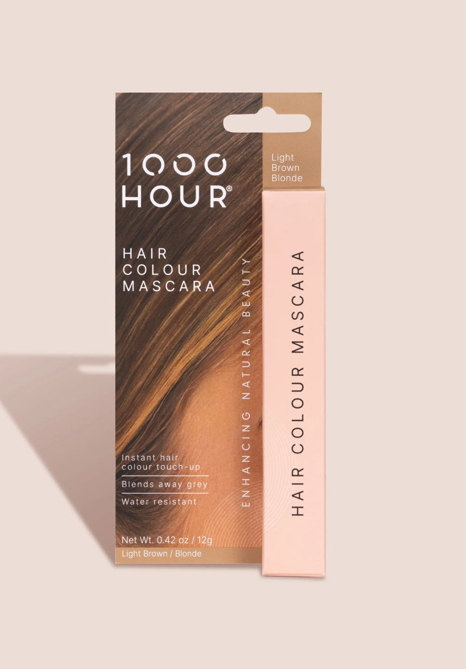 1000 Hour Hair Colour Mascara LIGHT BROWN / BLONDE 12g