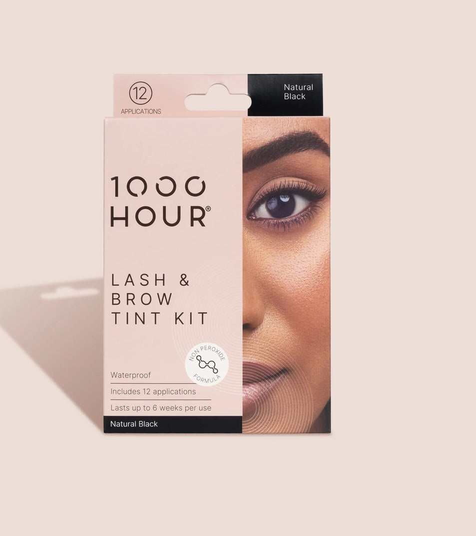 1000 HOUR Lash & Brow Tint Kit NATURAL BLACK