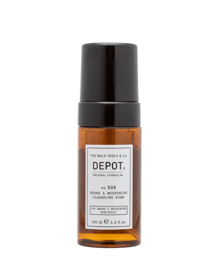 DEPOT NO. 508 BEARD & MOUSTACHE CLEANSING FOAM 100ml