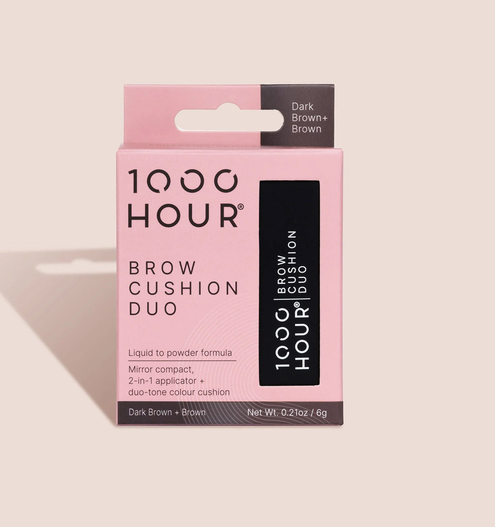 1000 Hour Brow Cushion Duo DARK BROWN / BROWN