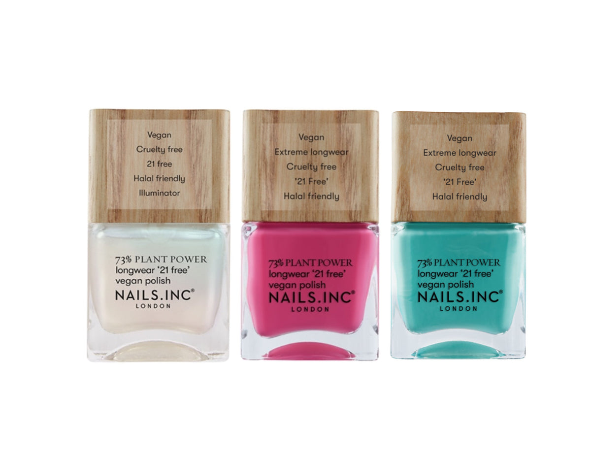 NAILS.INC LONDON Plant Power Vegan 3x14ml