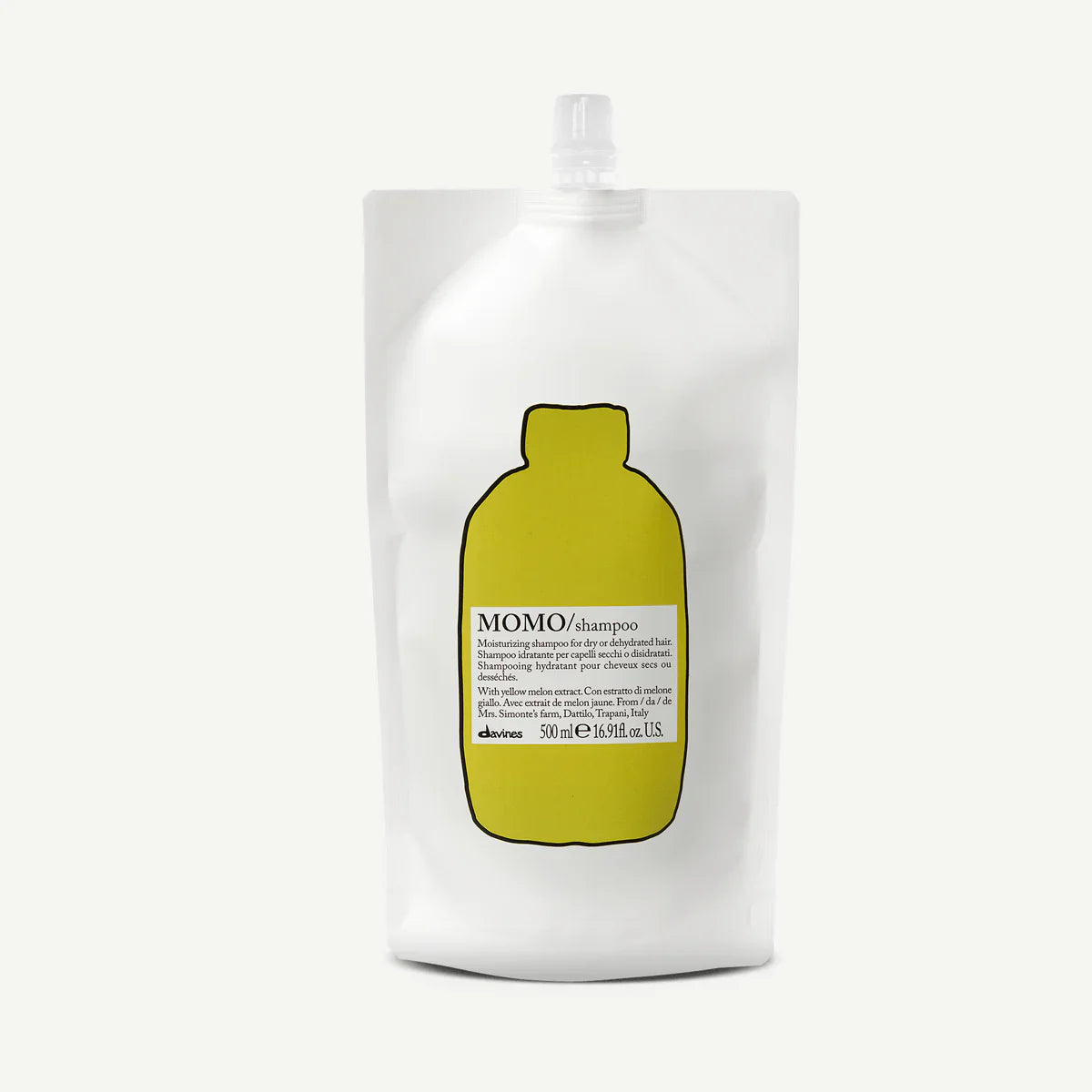 Davines MOMO Shampoo Refill Pouch 500ml