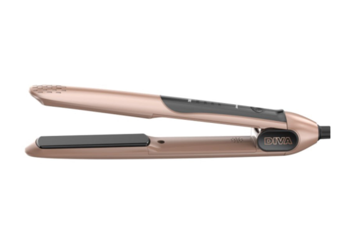 Diva Professional Ceramic Hair Styler Rose Gold 25mm