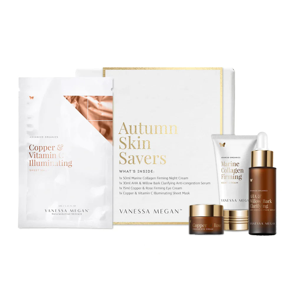 VANESSA MEGAN AUTUMN SKIN SAVERS