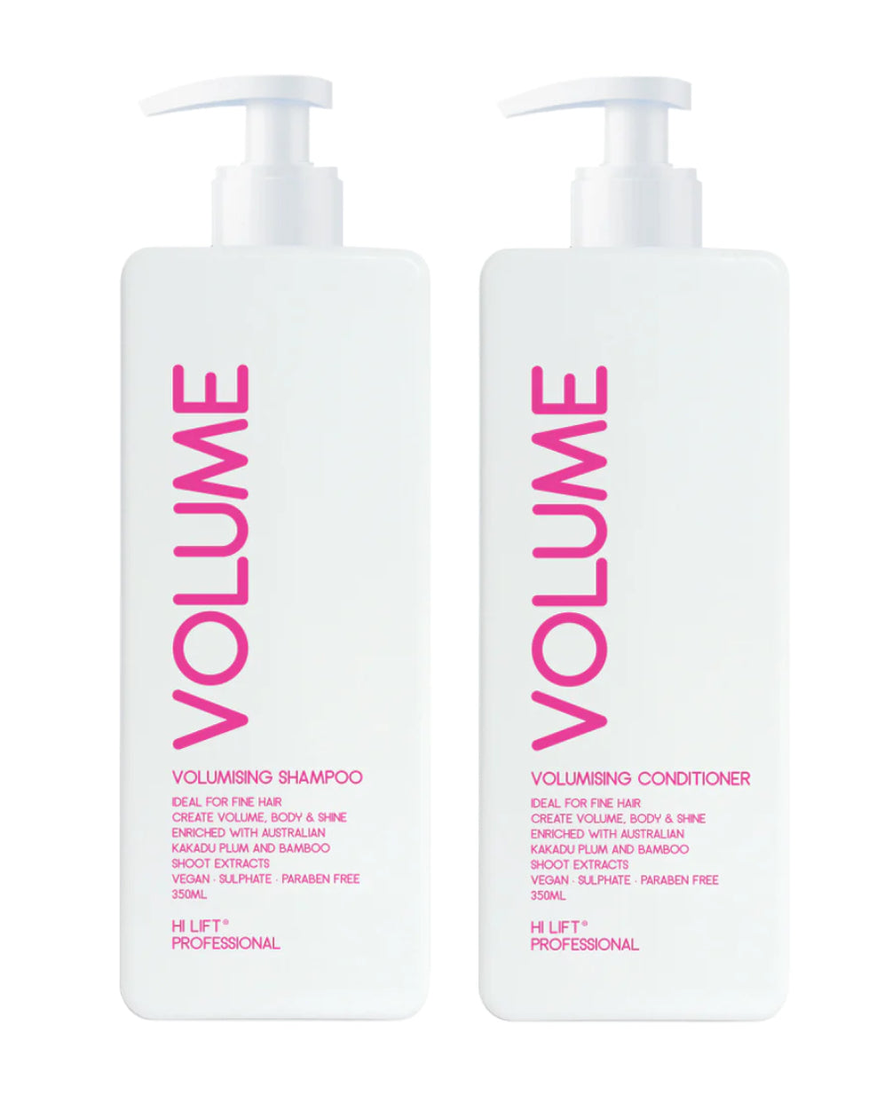 Hi Lift VOLUME Shampoo and Conditioner 2x350ml